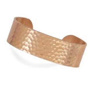  19mm Hammered Solid Copper Cuff Bracelet West Coast 