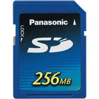 Panasonic 256MB SD Memory Card with up to 10MB/s (up