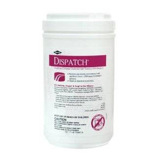 Dispatch Disinfectant Wipes W/ Bleach Towel Canister 