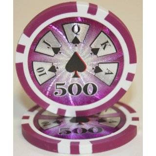   5,000 Hi Roller 14 Gram Laser Graphic Poker Chips