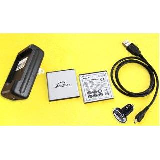 AceSoft 1950mAh Li ion Battery+Wall Travel Dock USB Charger for Sprint 