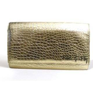 Trendy Deluxe Embroidered UPGRADE ME Gold Metallic Passport ID Case 
