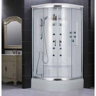 DreamLine SHJC 2140406 01 NIAGARA Jetted and Steam Shower, White and 