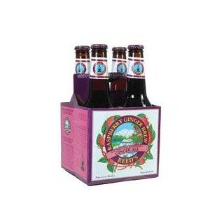 Reeds RASPBERRY GINGER BREW   think pink, 12 Ounce Glass Bottle 