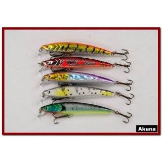 Lot of 5 Shallow Diving 4.3 Fishing Lure Minnow Crankbaits for 