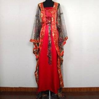  Shanghai Tone® Stunning Royal Queen Dress Burgundy One 