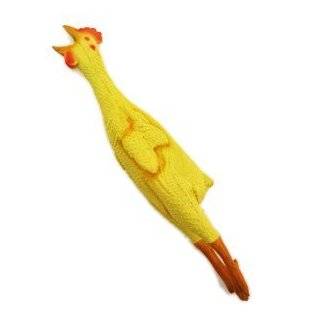  Stretch Rubber Chicken   8 inch Toys & Games