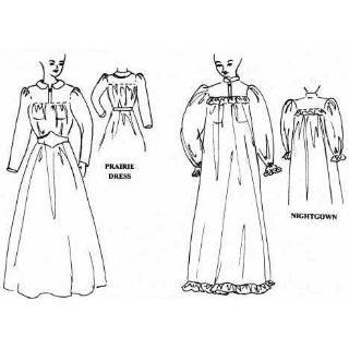 Prairie Dress or Victorian Nightgown Pattern
