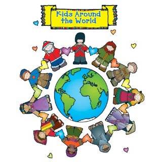 Scholastic Teachers Friend Around the World Kids Bulletin Board 