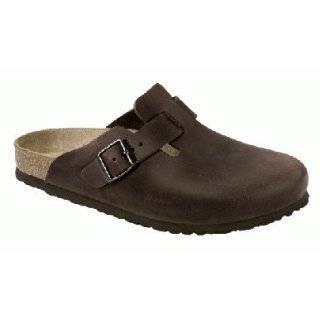 Birkenstock clogs Boston from Waxy Leather in Habana with a regular 
