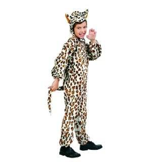 Childs Leopard Halloween Costume (Medium 8 10)