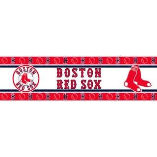Boston Red Sox Wall Border Bright Red