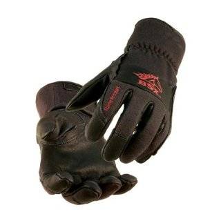 Steiner 0260L SPS Ironflex TIG Gloves, Black Grain Kidskin Nomex Back 