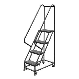 Cramer 1041L 19 Stop Step Ladder 4 Steps with Left Handrail 36 inch 