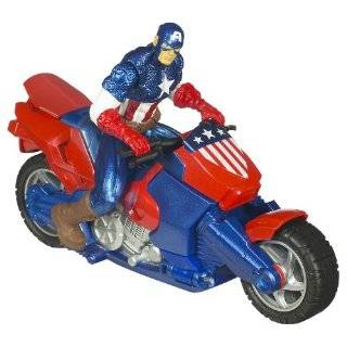  Marvel Captain America Zoom N Go ATV Toys & Games