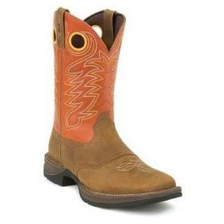   Durango Boot 12 Rebel Pull   on Western Work Boots Dark Brown Shoes