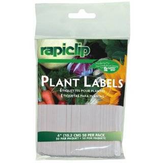 Luster Leaf Rapiclip 4 Inch Garden Plant Labels   50 Pack 827
