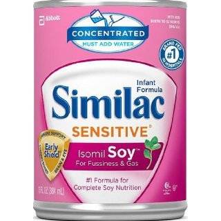 Similac Sensitive Isomil Soy Formula with Iron, Concentrated Liquid 