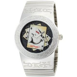  Ed Hardy Mens BN DR Bandit Dragon Stainless Steel 316L 