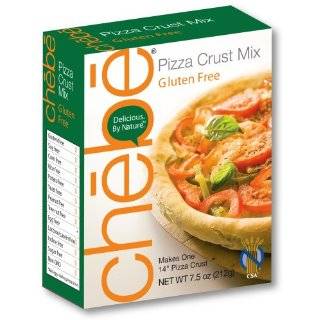 Chebe Bread Pizza Crust Mix, Gluten Free, 7.5 Ounce Bags (Pack of 8)
