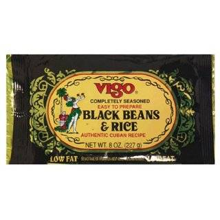 Vigo Black Beans and Rice, 8 Ounce Pouches (Pack of 12)