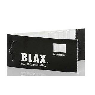  4mm BLACK Hair Elastics 8 ct by Blax Beauty