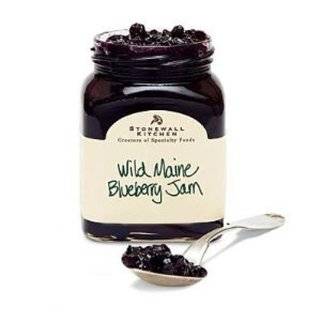   Kitchen Mini Wild Maine Blueberry Jam, 3.75 Ounce Jars (Pack of 6