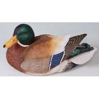  Loon Duck Statue (Carved of Real Wood) 5 inch
