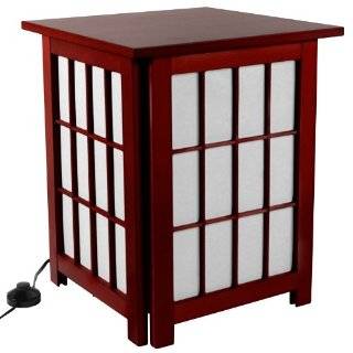 Discount Lowest Price Asian Design Floor Lamp   19 Japanese End Table 