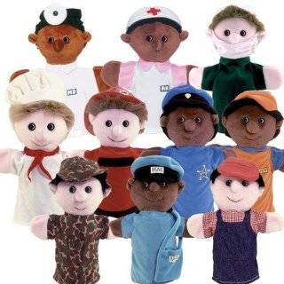  Dexter Early Childhood Community Helper Puppets   Set of 8 