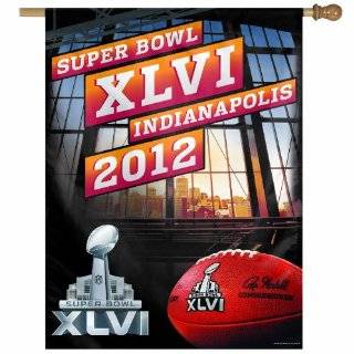  NFL 2012 Super Bowl XLVI in Indianapolis Round Decal 