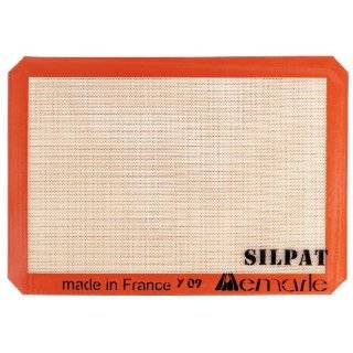 Silpat Non Stick Silicone Jelly Roll Pan Baking Mat, 14 3/8 Inch by 9 