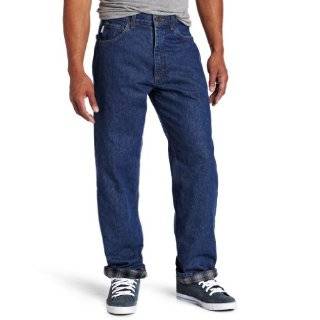  Carhartt Mens Flannel Lined Washed Denim Work Dungaree 