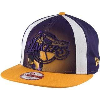 NBA New Era Los Angeles Lakers Marvel Hero 9FIFTY Snapback Hat   Gold 