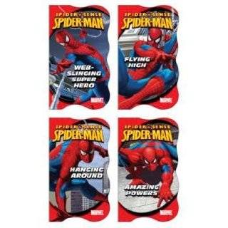  Spider man & Friends Shaped Board Books   Set of 4 (Strong 