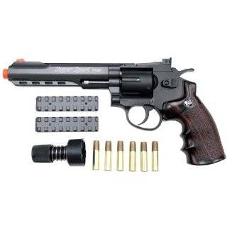 WinGun 701S 4 Revolver CO2 Gas Gun SIL 