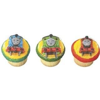 12 ct   Thomas the Tank Engine, Percy and James Cupcake Pop Toppers