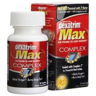Dexatrim Max Comple 7, Capsules, 60 Count Bottle