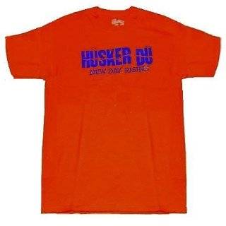  HUSKER DU   New Day Rising   Orange T shirt Clothing