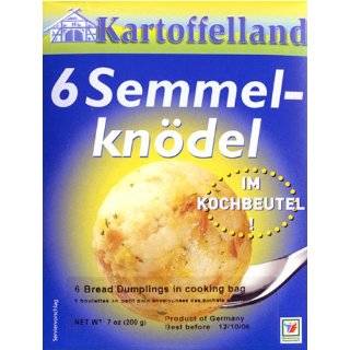 Kartoffelland 6 Semmel Knodel (6 Bread Dumplings in Cooking Bags), 7 