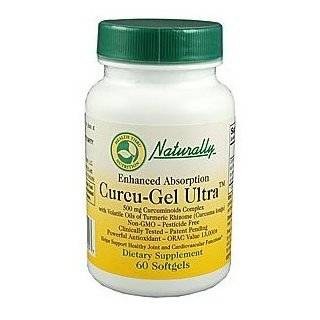    Gel UltraTM 500 mg Enhanced Absorption Bio Curcumin® / 60 Softgels
