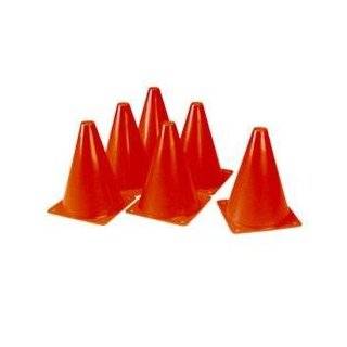    Champion Sports 9 Inch Colored Cones   Set of 6