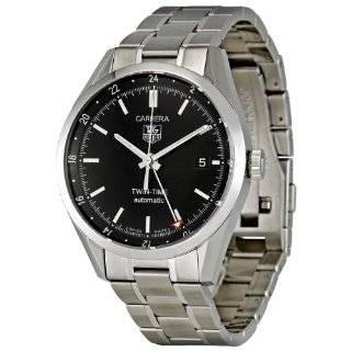 TAG Heuer Mens WV2115.BA0787 Carrera Calibre 7 Twin Time Automatic 