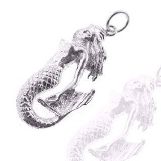 925 Sterling Silver Jewelry, Mesmerizing Mermaid Charm, Adjustable Fit 
