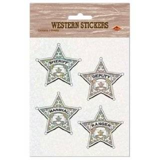 SHERIFF BADGE   Sticker Decal   #S0154