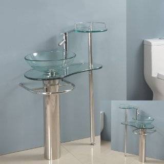  Discount Modern Bathroom Vanities Glass Vessel Sink Combo 