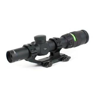 Trijicon AccuPoint TR24 R 1 4x24 Rifle Scope with BAC, Red Triangle 