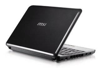 MSI Wind U100 016US 10 Inch Mini Laptop (1.6 GHz Intel Atom Processor 
