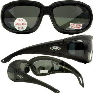 Motorcycle Safety Sunglasses Over Prescription Rx Glasses Smoke Meets 