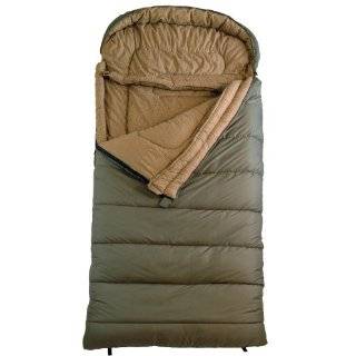 Wenzel Tundra Minus 10 Degree Rectangular Hooded Sleeping Bag (Green 